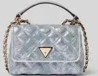 Guess Schoudertas met logo-applicatie model 'Giully'