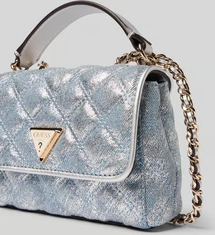 Guess Schoudertas met logo-applicatie model 'Giully'