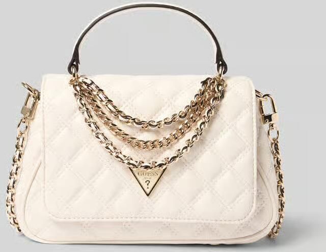 Guess Schoudertas met logodetail model 'Giully' - Foto 3