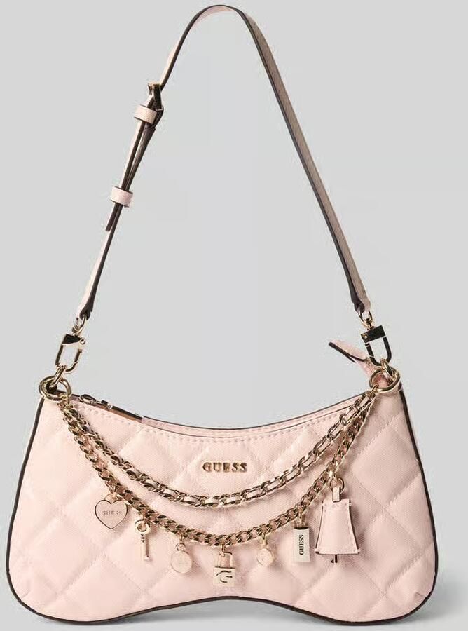 Guess Schoudertas met logodetail model 'Libby' - Foto 2