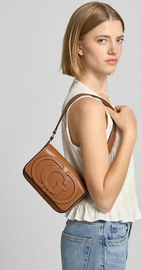 Guess Schoudertas met logodetail model 'Ruby' - Foto 2