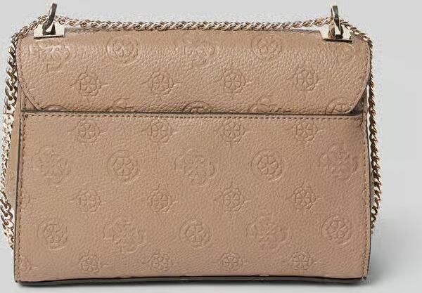 Guess Schoudertas met structuurmotief met label model 'CRESIDIA'