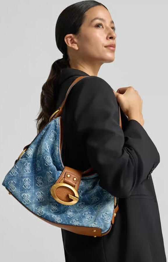 Guess Schoudertas met viscose model 'Camden' - Foto 2