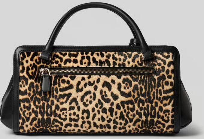 Guess Schoudertas van echt rundleer model 'Audrey' - Foto 3