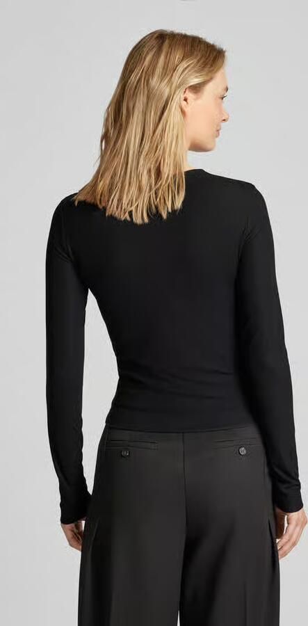 Guess Shirt met lange mouwen en labelapplicatie model 'FEBE' - Foto 4