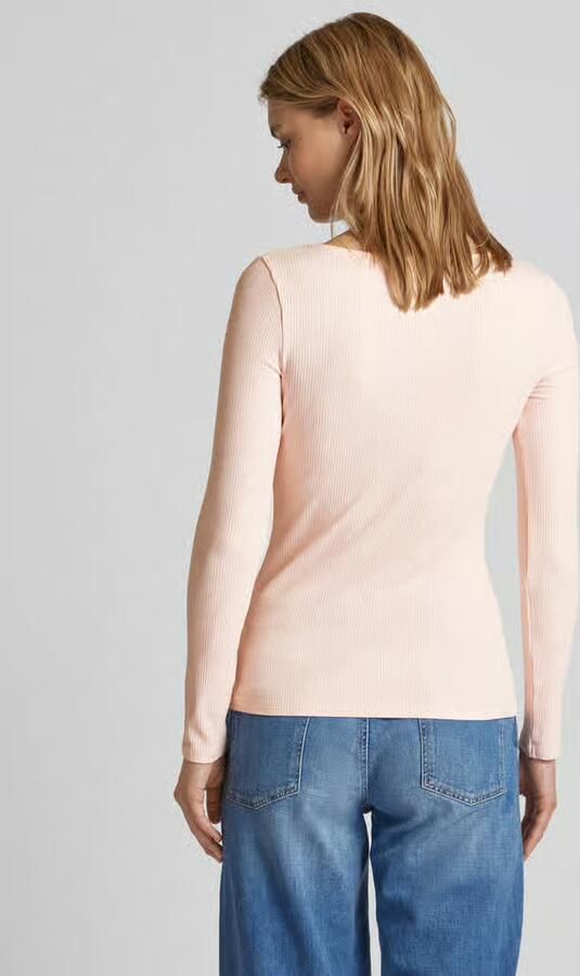 Guess Shirt met lange mouwen in riblook model 'KARLEE'