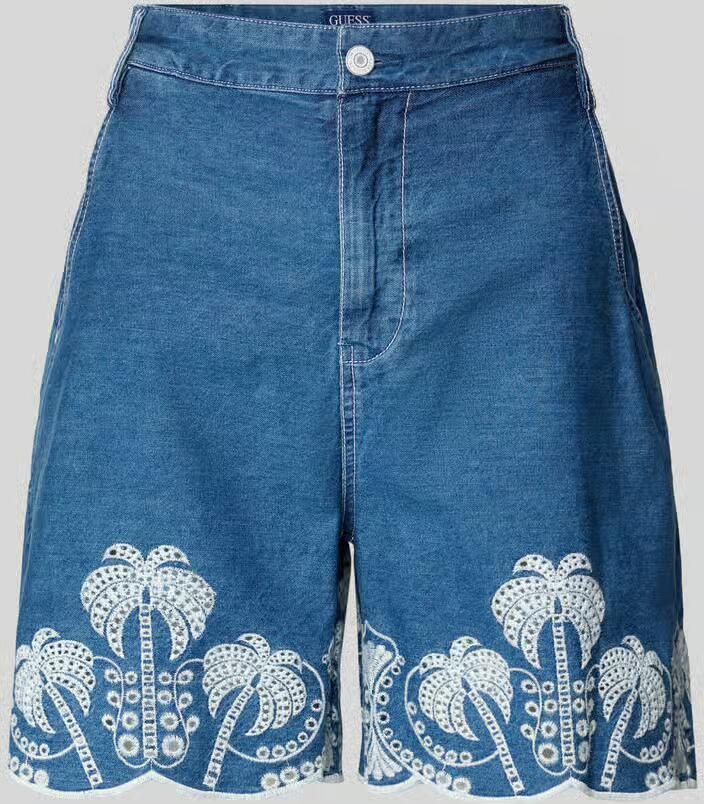 Guess Short met ajourwerk model 'PILAR' - Foto 2