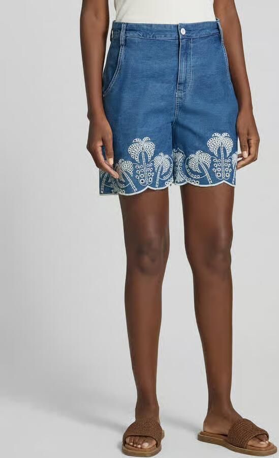 Guess Short met ajourwerk model 'PILAR' - Foto 4