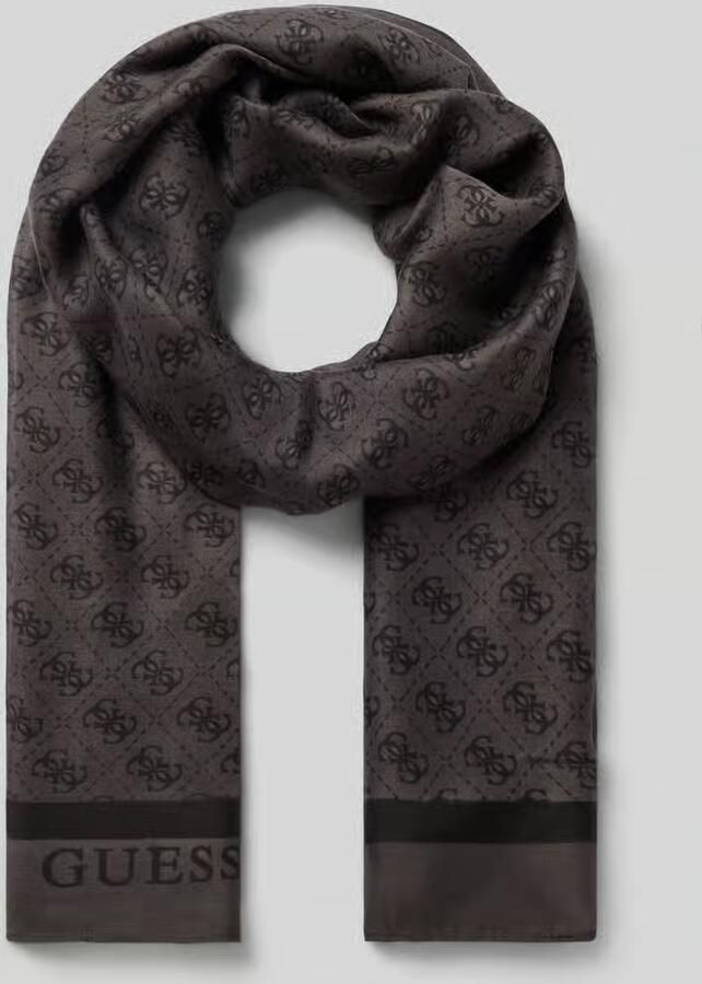 Guess Sjaal met all-over logodetail model 'Katya' - Foto 3