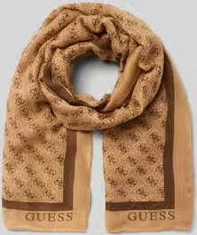 Guess Sjaal met all-over logodetail model 'Katya'