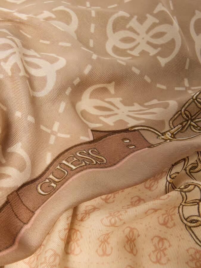 Guess Sjaal met logodetail model 'Lindsey'