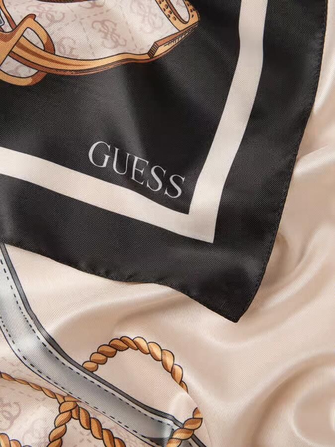 Guess Sjaal met logoprint model 'Kefiah' - Foto 2