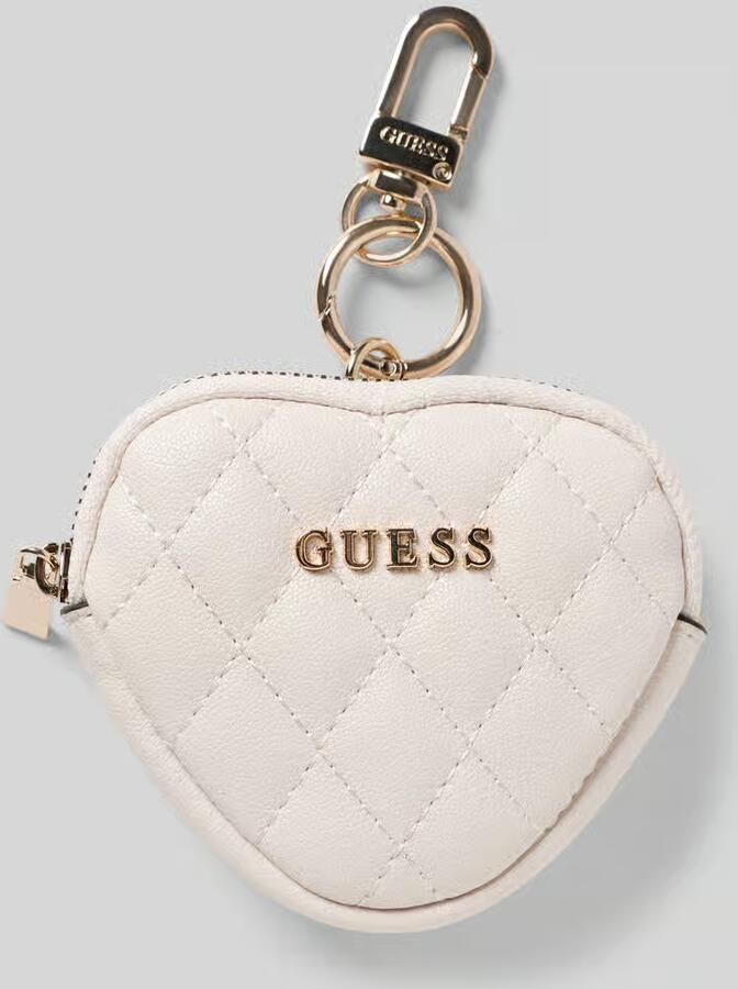 Guess Sleutelhanger in hartvorm met karabijnsluiting