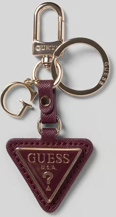 Guess Sleutelhanger in leerlook model 'GILDA'