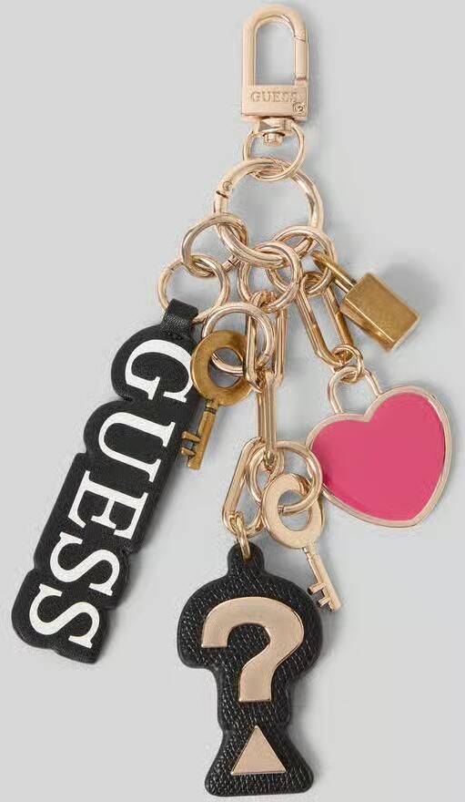 Guess Sleutelhanger met logodetail model 'Multi Charm'