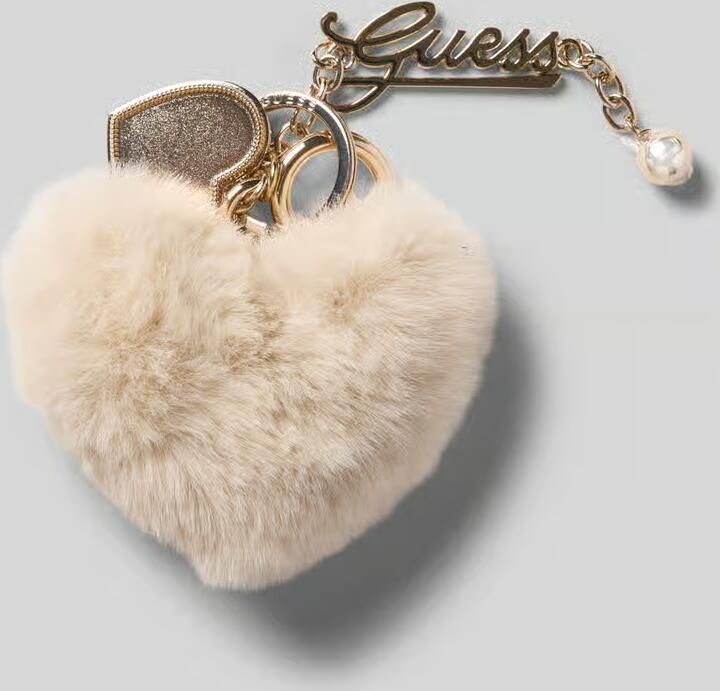 Guess Sleutelhanger met pompon model 'ALLEGRA'