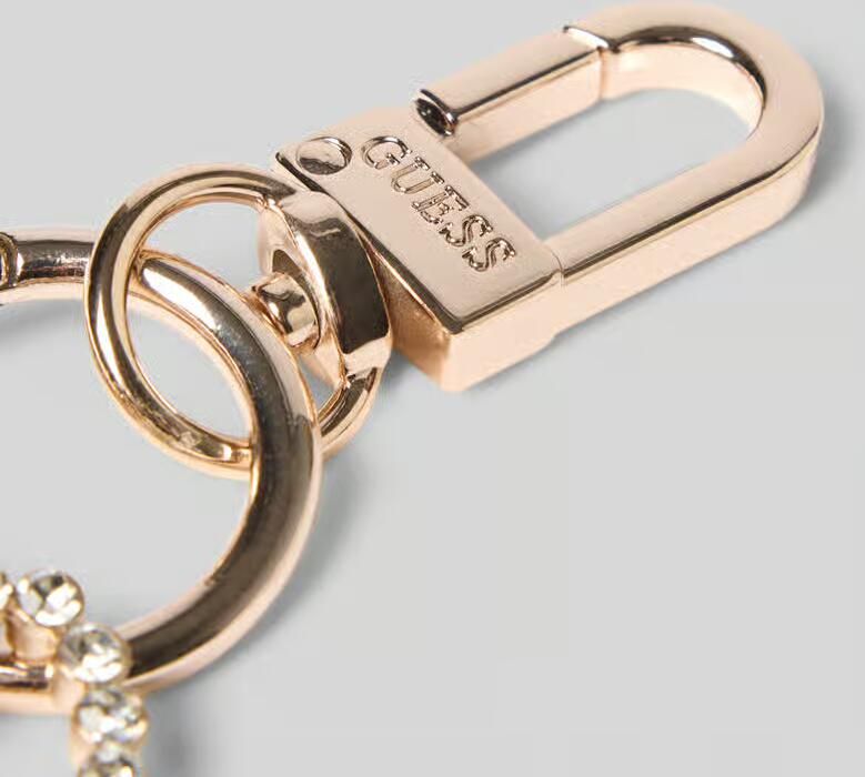 Guess Sleutelhanger met strass-steentjes model 'EVERLEE KEYCHAIN'