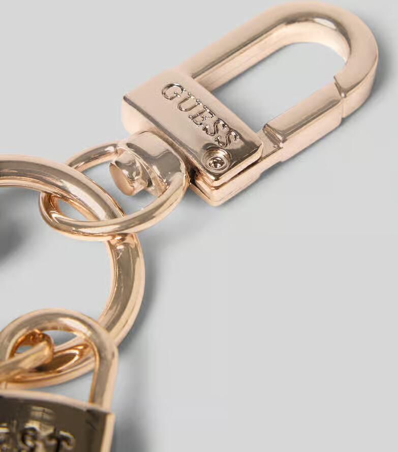 Guess sleutelhanger met reliëflogo model 'Melody'