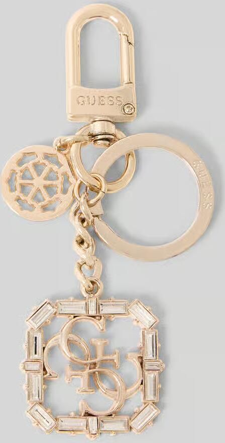 Guess Sleutelhanger met siersteentjes model 'Bling'