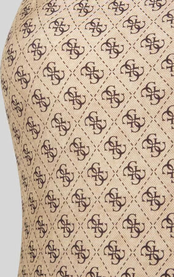 Guess slim fit badpak met all-over logoprint