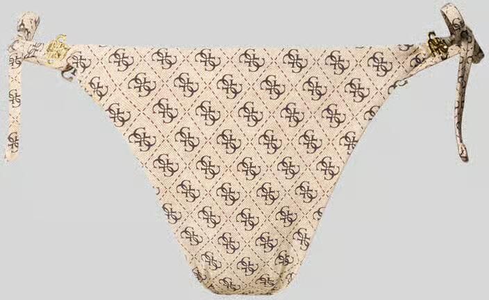 Guess slim fit bikinibroekje met all-over logoprint - Foto 2
