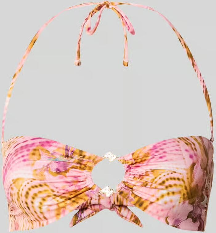 Guess slim fit bikinitop met logodetail model 'Ines' - Foto 2