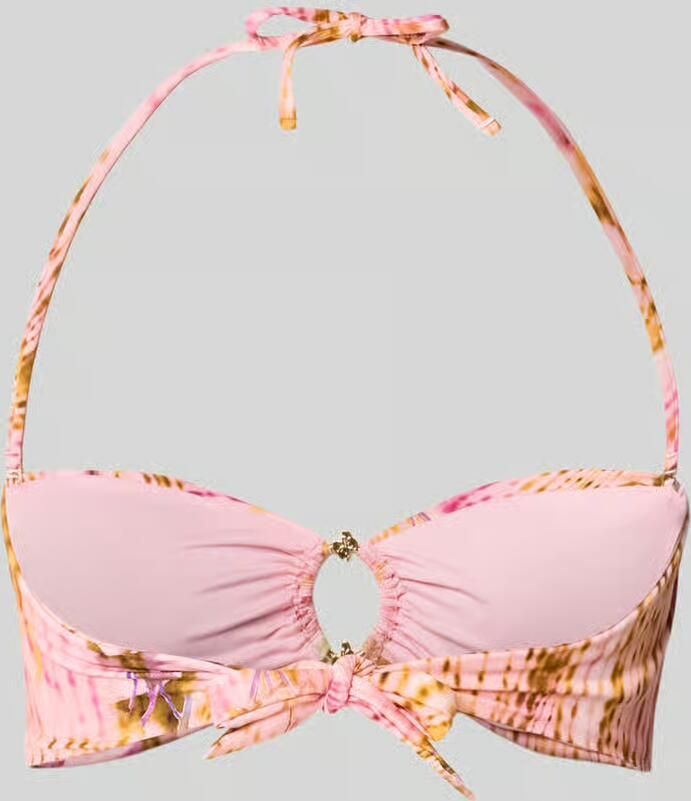 Guess slim fit bikinitop met logodetail model 'Ines'