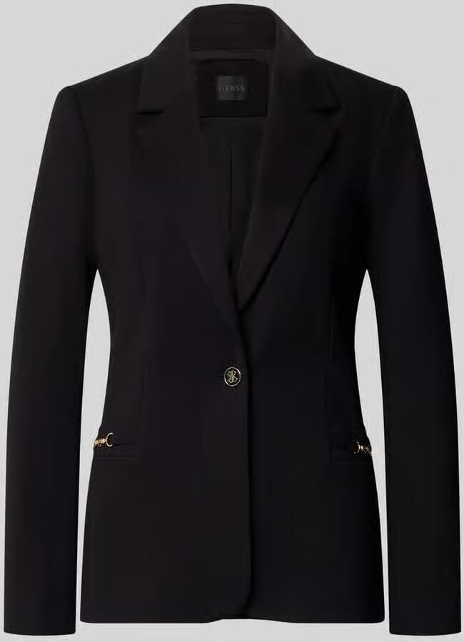 Guess Slim fit blazer met sierapplicaties model 'WANDA'