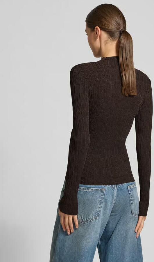 Guess Slim Fit coltrui met glitzergaren model 'Isabel' - Foto 3