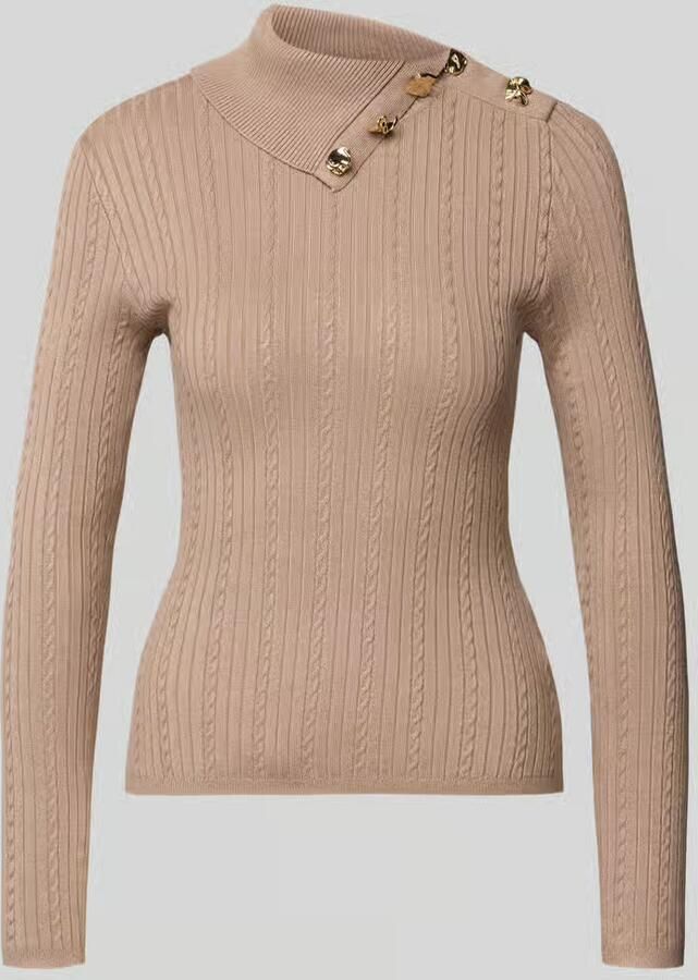 Guess Slim fit coltrui van viscosemix model 'Sicilla'