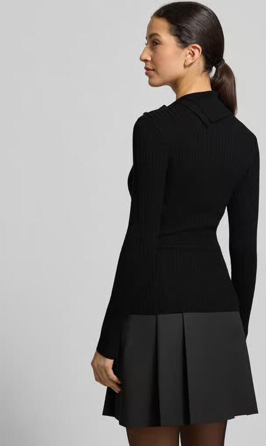 Guess Slim fit coltrui van viscosemix model 'Sicilla' - Foto 4