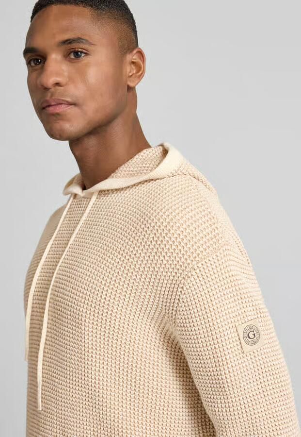Guess Slim fit hoodie met viscose model 'Kem' - Foto 2
