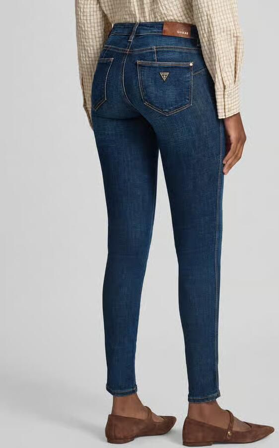 Guess Slim fit jeans van katoenmix model 'Curve' - Foto 4