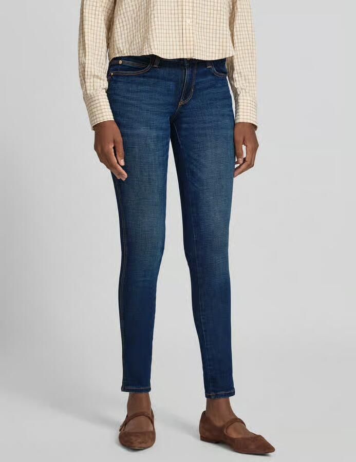 Guess Slim fit jeans van katoenmix model 'Curve' - Foto 2
