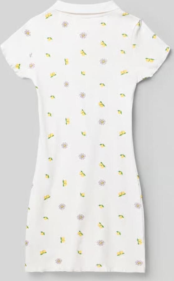Guess slim fit jurk met polokraag - Foto 2