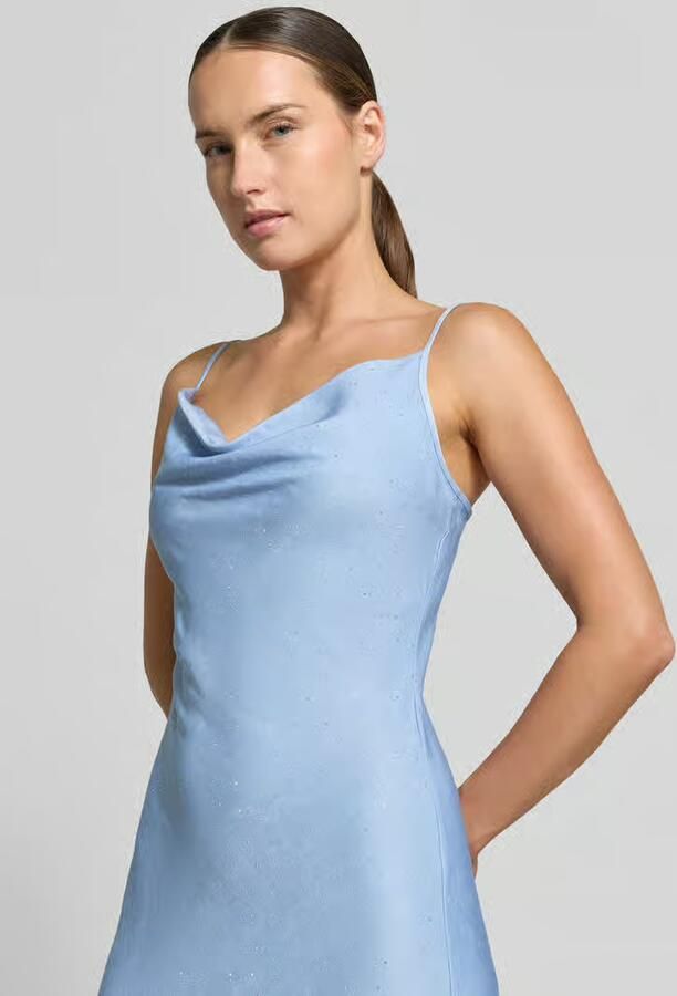 Guess Slim fit midi-jurk met viscose model 'Lina' - Foto 2