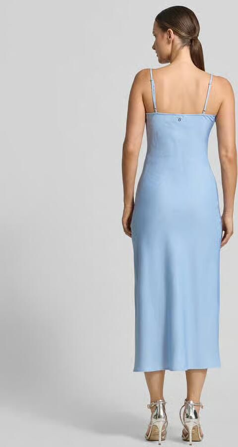 Guess Slim fit midi-jurk met viscose model 'Lina'