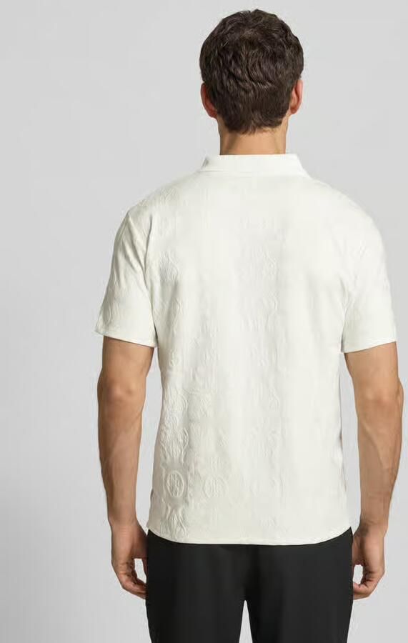 Guess slim fit poloshirt in tonale all-overlook - Foto 2