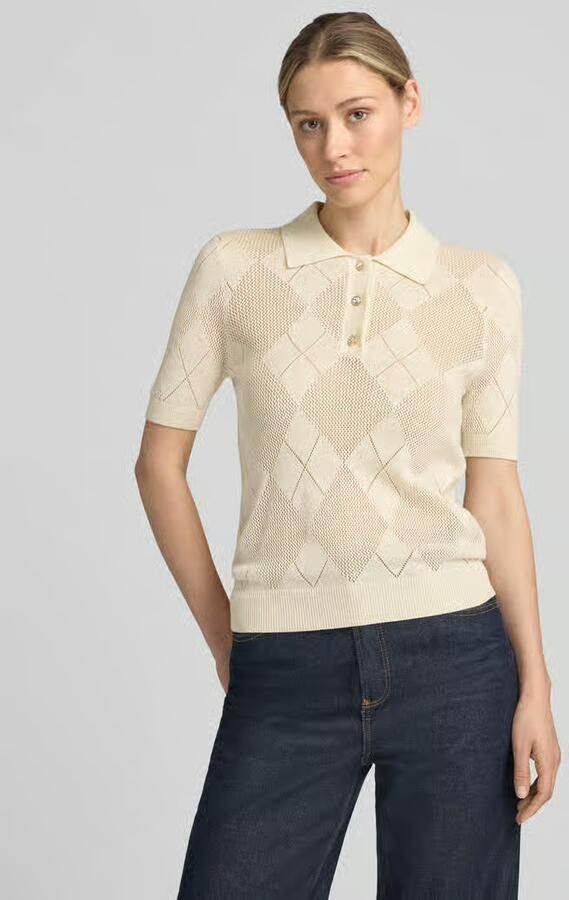 Guess slim fit poloshirt met knoopsluiting model 'MELODY' - Foto 2