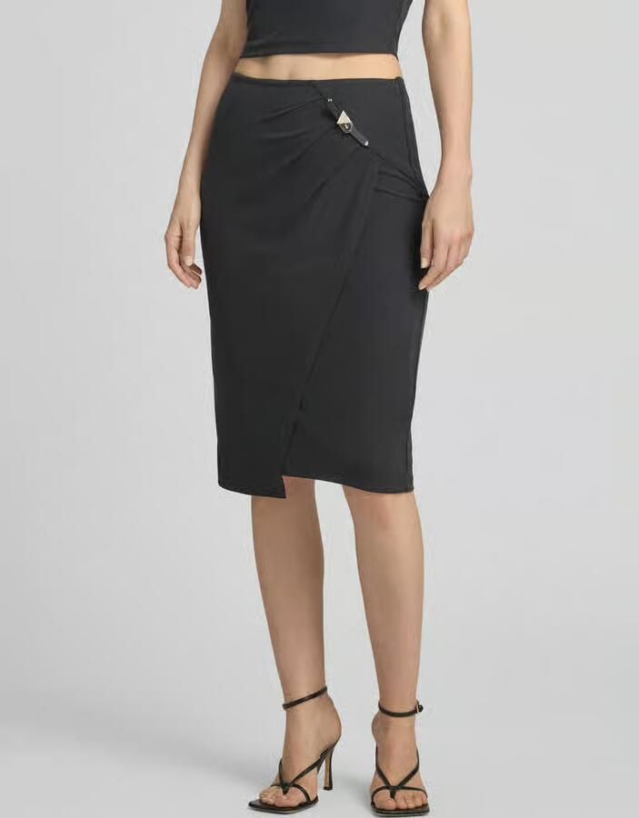 Guess Slim fit rok in knielengte model 'Karole' - Foto 3