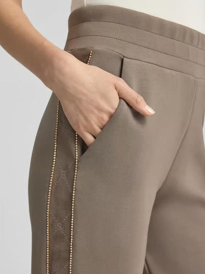 Guess slim fit sweatpants met viscose model 'Victoire' - Foto 2