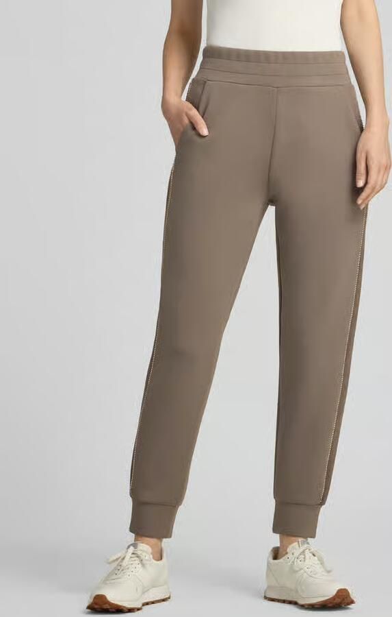 Guess slim fit sweatpants met viscose model 'Victoire' - Foto 2