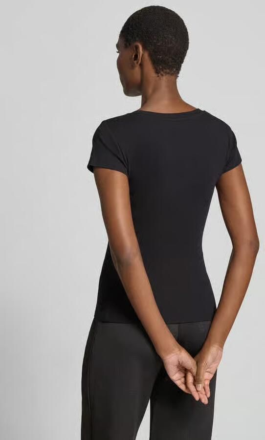 Guess slim fit T-shirt met logo-applicatie - Foto 3