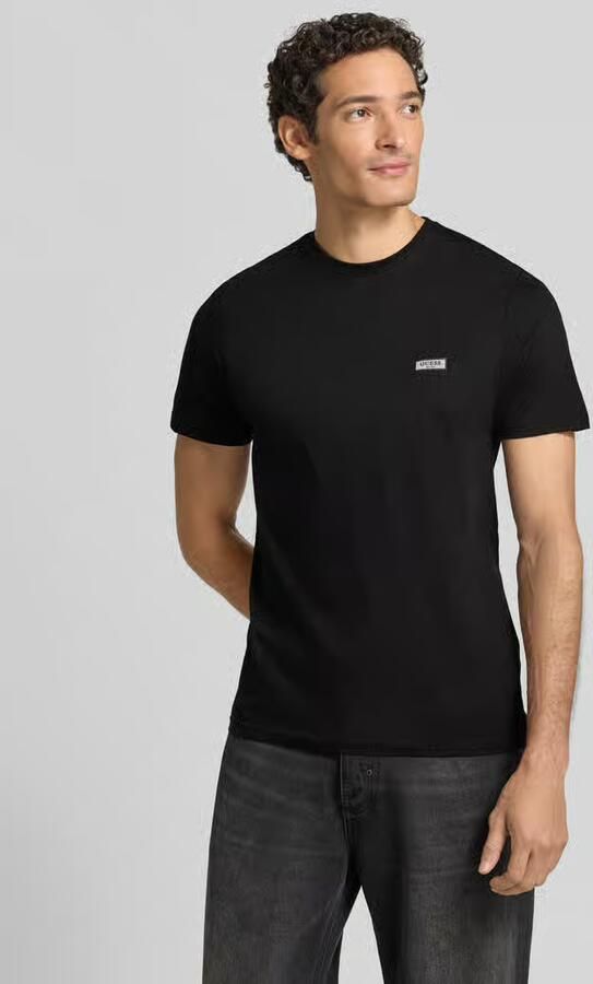 Guess Slim Fit t-shirt met ronde hals - Foto 3