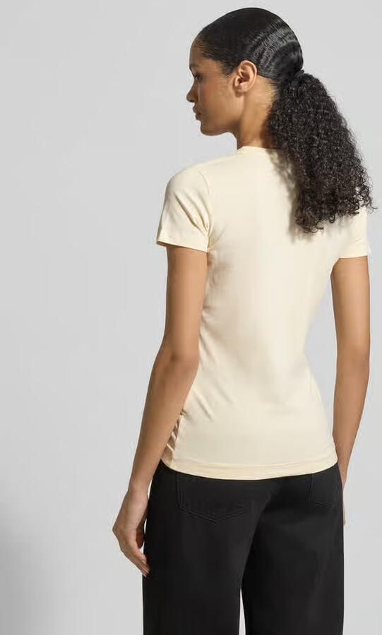 Guess Slim fit T-shirt met siersteentjes - Foto 3