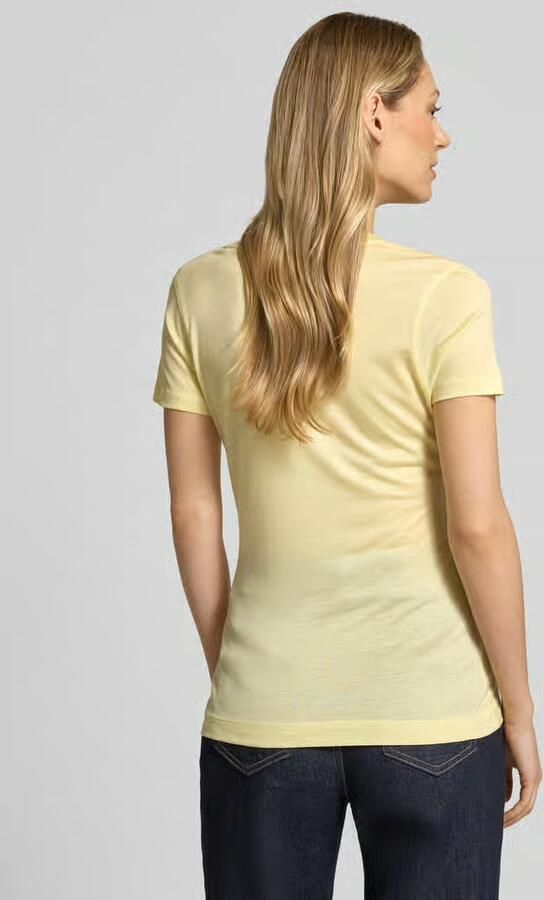 Guess slim fit t-shirt van puur lyocell