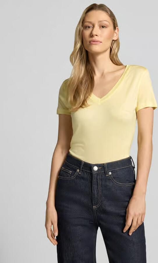 Guess slim fit t-shirt van puur lyocell - Foto 4