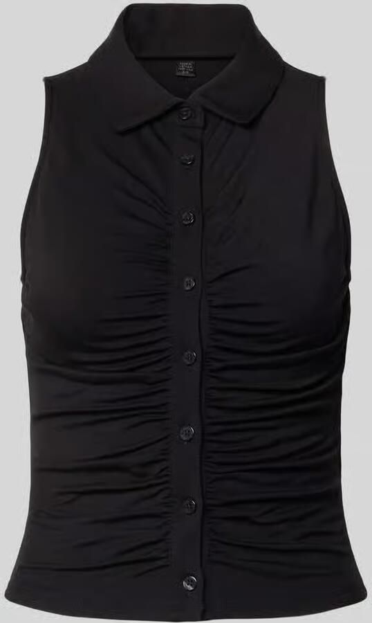 Guess slim fit top van lyocellmix model 'Robyn' - Foto 2