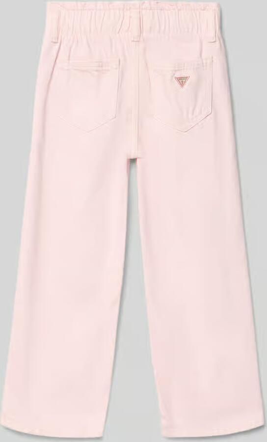 Guess Straight fit jeans met elastische band Model 'Palazzo'