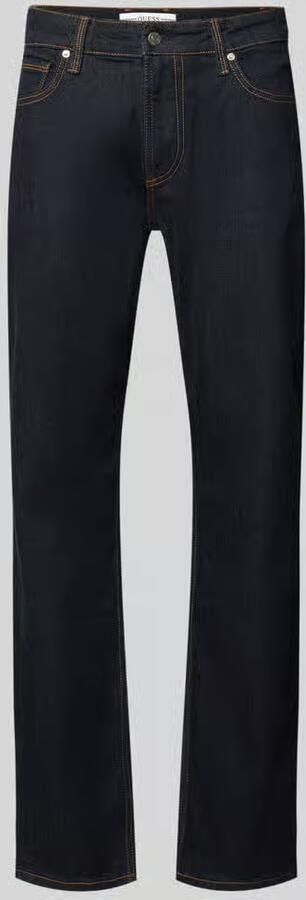 Guess straight fit jeans van elastische katoenmix model 'ANGELS'